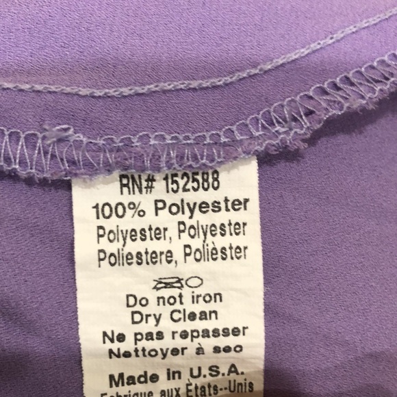 Anthropologie Moulinette Soeurs Slip Dress Size XS Pastel Purple Pleated Mini - Picture 7 of 9